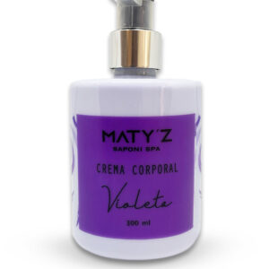 Crema Corporal L&iacute;quida con Vitamina E &ndash; Violeta Floral | Hidrataci&oacute;n Suave y Natural