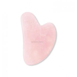 Gua Sha de Cuarzo Rosa