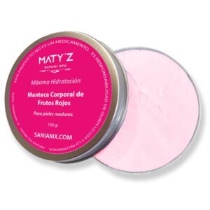 Crema S&oacute;lida (Cold Cream) Frutos Rojos &ndash; Hidratante Natural con Antioxidantes &ndash; Piel Suave, Radiante y Nutrida &ndash; Artesanal y Vegana
