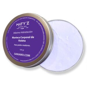 Crema S&oacute;lida (Cold Cream) Violeta &ndash; Hidratante Natural y Calmante &ndash; Suavidad y Cuidado para la Piel &ndash; Artesanal y Vegana