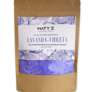 Sales de Ba&ntilde;o Espumosas de Lavanda-Violeta