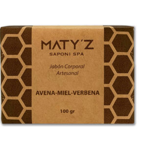 Jab&oacute;n Avena-miel-Verbena