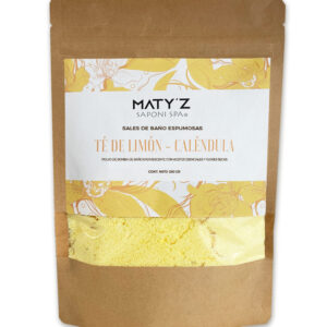 Sales de Ba&ntilde;o Espumosas de T&eacute; de Lim&oacute;n y Cal&eacute;ndula